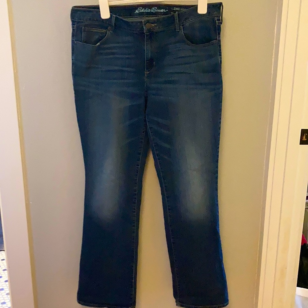 Eddie Bauer Boot Cut Jeans.